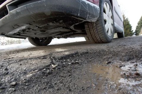 Schlagloch Stock Photos