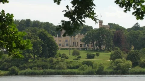 Schloss Babelsberg Stock Footage
