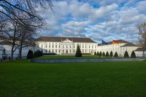Schloss Bellevue Stock Photos