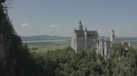 Schloss / castle neuschwanstein Stock Footage 11439043