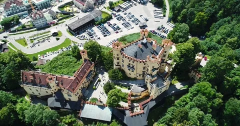 Schloss Hohenschwangau Stock Footage 130994494