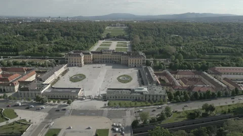 Schloss Schönbrunn Video stock 320380469