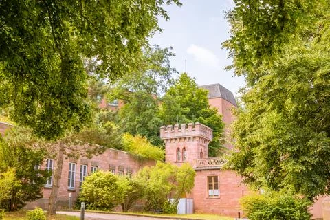 Schloss Waldleiningen in Mudau Stock Photos