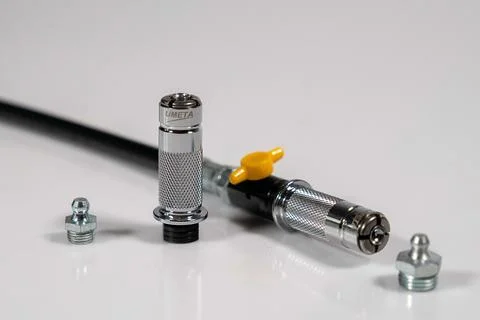 Schmier-Nippel,,Fettpresse,, Stock Photos