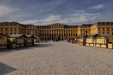 Schnbrunn Palace decorated for Easter. Stock Photos
