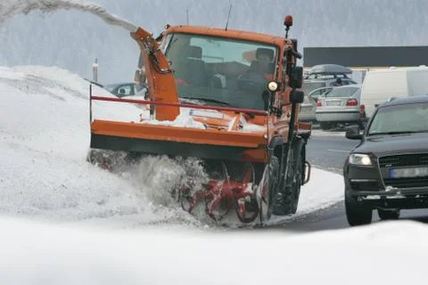 Schneefräße Stock Photos