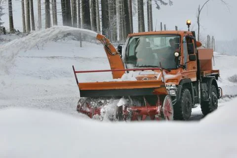 Schneefräße Stock Photos