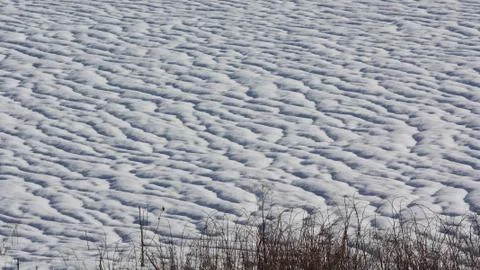 Schneeverwehung Stock Photos