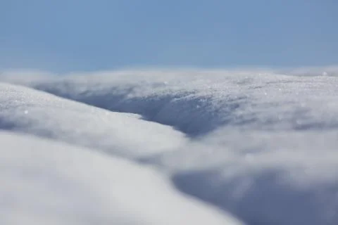 Schneeverwehung Stock Photos