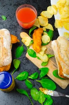 Schnitzel Stock Photos