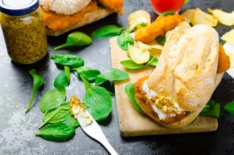 Schnitzel Stock Photos