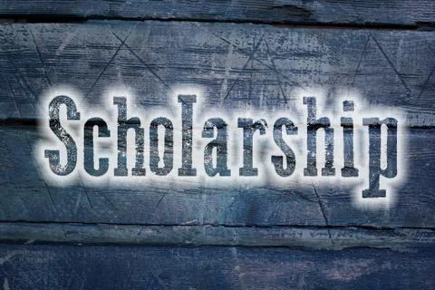Scholarship concept Stock Illustration