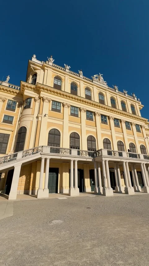 Schonbrunn Palace 18 Stock Footage 319843795
