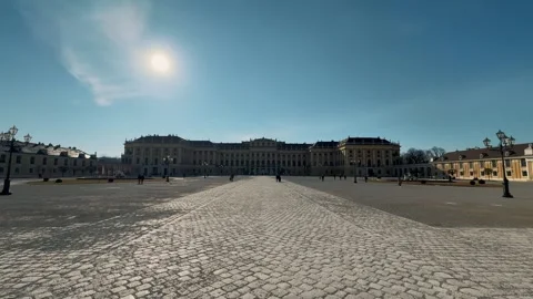 Schonbrunn Palace 7 Video stock 319843586