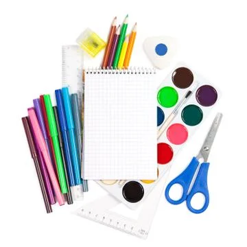 School Accessories Stock Photos