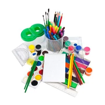 School Accessories Stock Photos