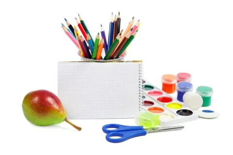 School Accessories Stock Photos