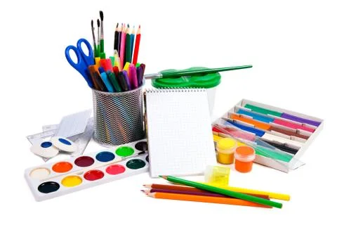 School Accessories Stock Photos
