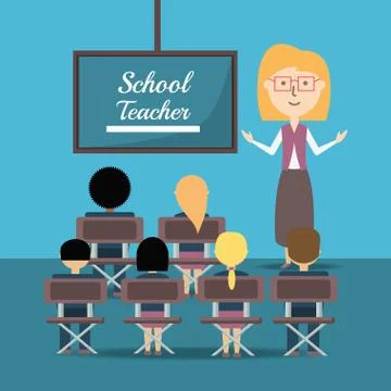 School and education design Stock Illustration