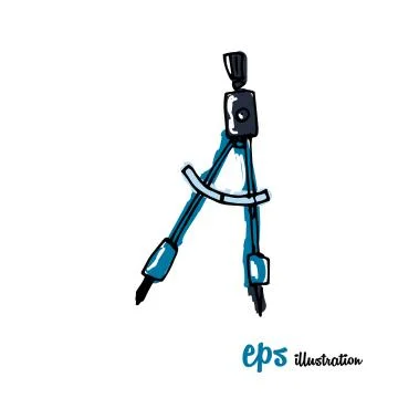 School and office accessories Illustrazione stock