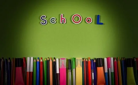 School and Office Tools Stockfoto's