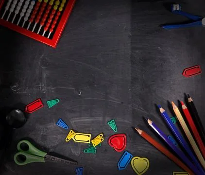 School and Office Tools 写真素材