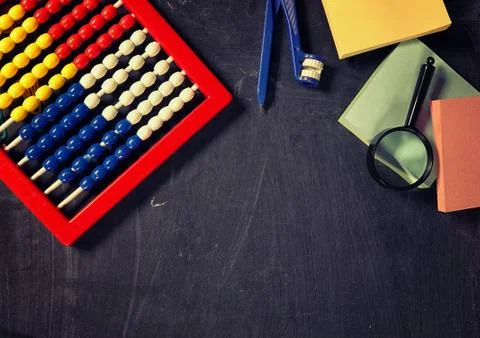 School and Office Tools Stock Photos