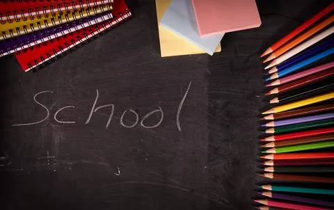 School and Office Tools Stock Photos