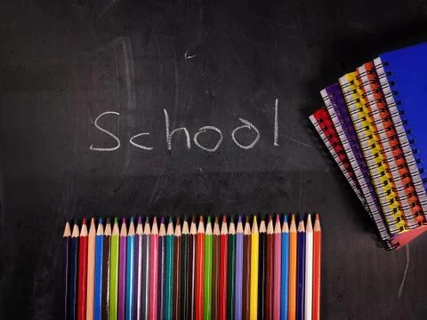 School and Office Tools Stock Photos