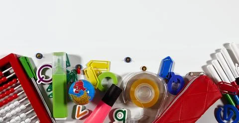 School and Office Tools Stock Photos