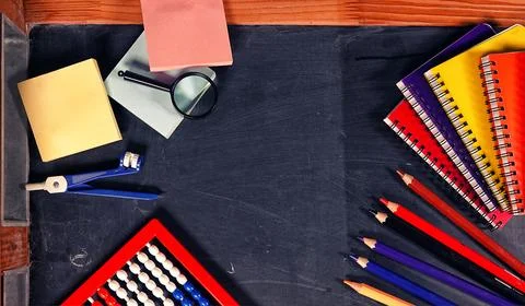 School and Office Tools Stock Photos