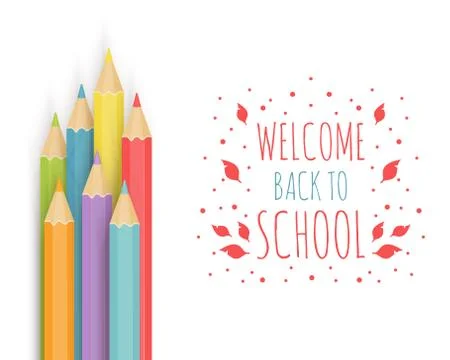 The school background Stock Illustration