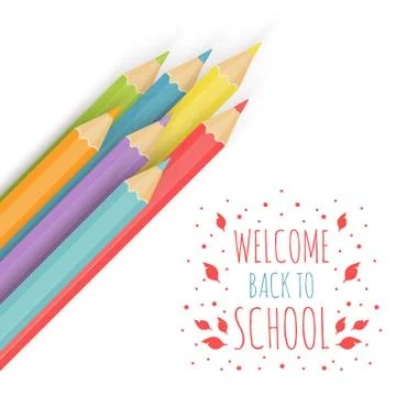The school background Stock Illustration