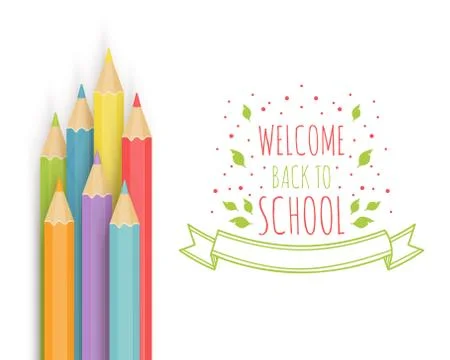 The school background Stock Illustration