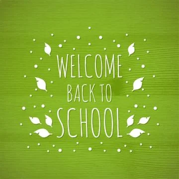 The school background Stock Illustration