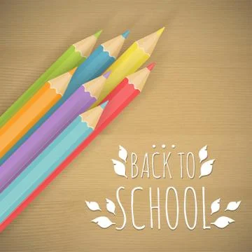The school background Stock Illustration