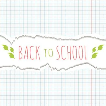 The school background Stock Illustration