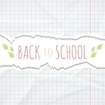 The school background Stock Illustration