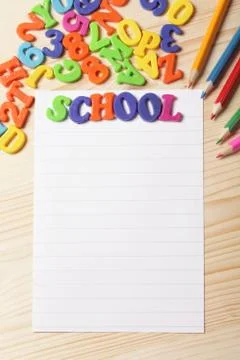 School background Stock Photos