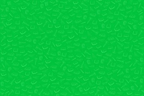 School background. Seamless background with doodles.  Stockillustratie