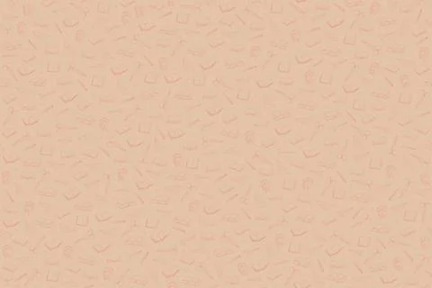 School background. Seamless texture with funny hand drawn icons.  イラスト素材