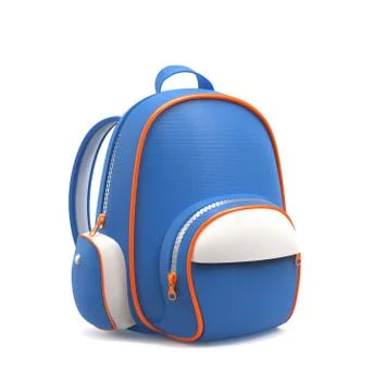 School backpack Illustrazione stock