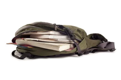 School backpack Stock Photos