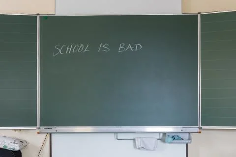 School is bad Stock Photos
