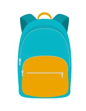 School bag, backpack icon. Vector Illustration 스톡 일러스트