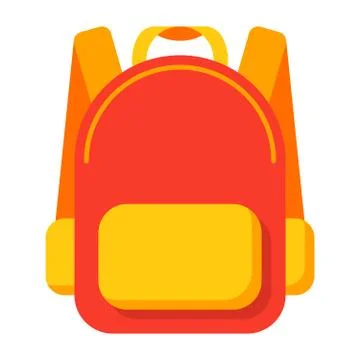 School Bag Icon Stock Illustration