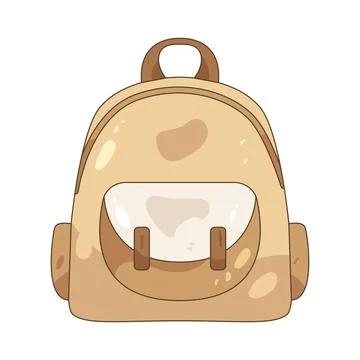 School bag Stock Illustration