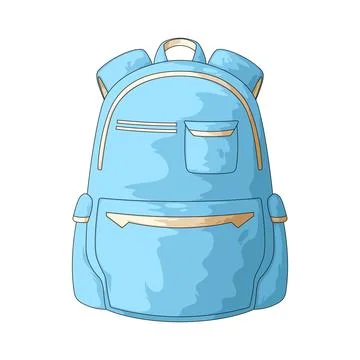 School Bag illustration Stock Illustration