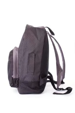 School bag isolated on a white background. Stock Photos