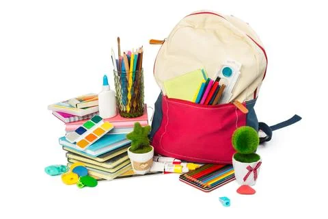 School bag Stock Photos